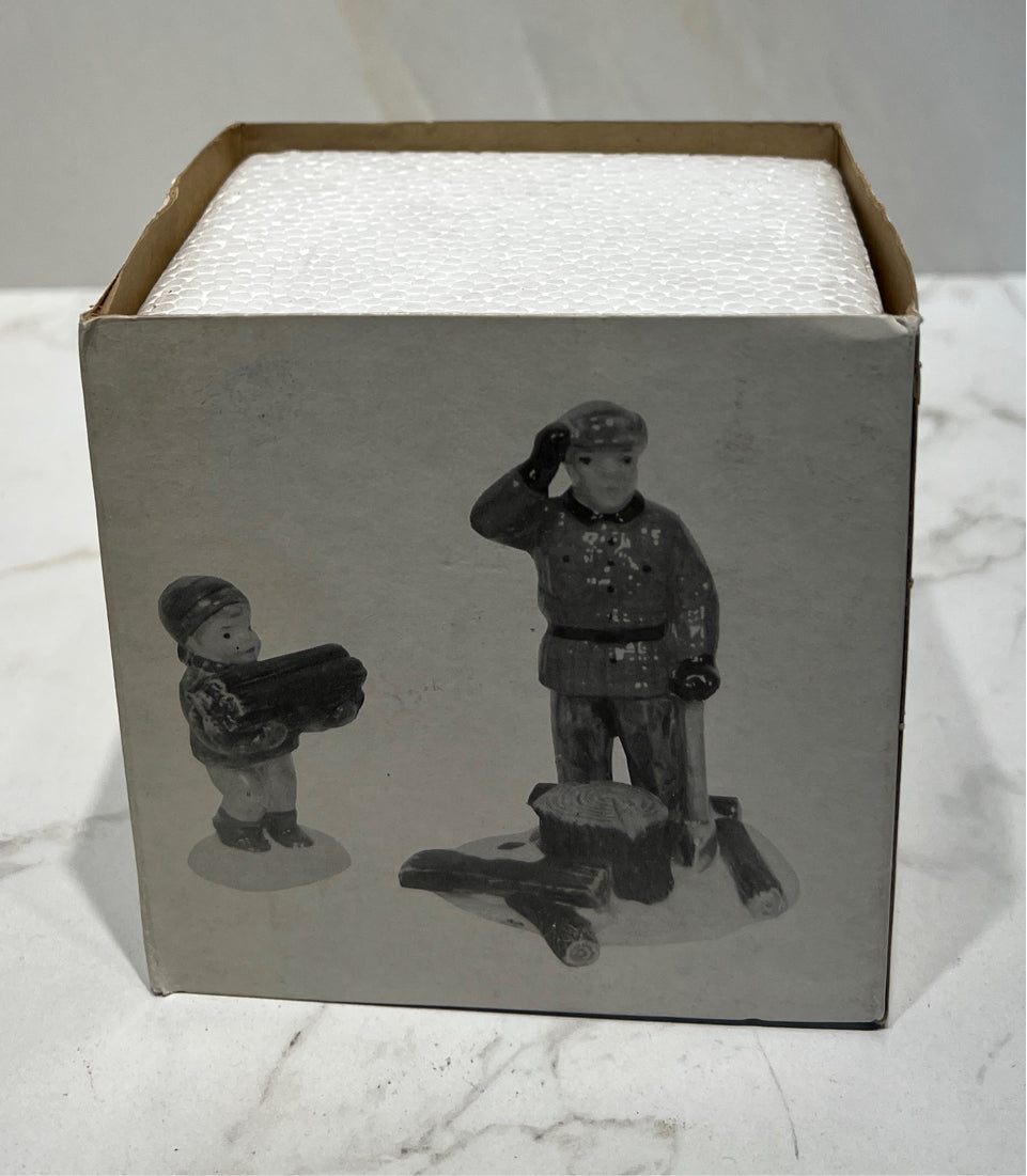 Dept.56 Woodsman And Boy