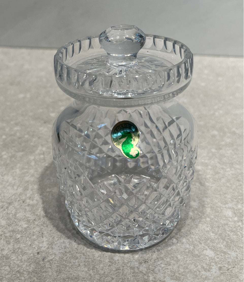 Waterford Covered Jar