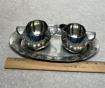 3-Piece Pewter Set