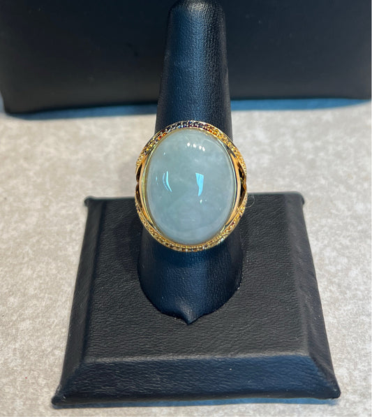 Sterling Silver Ring Sz. 9