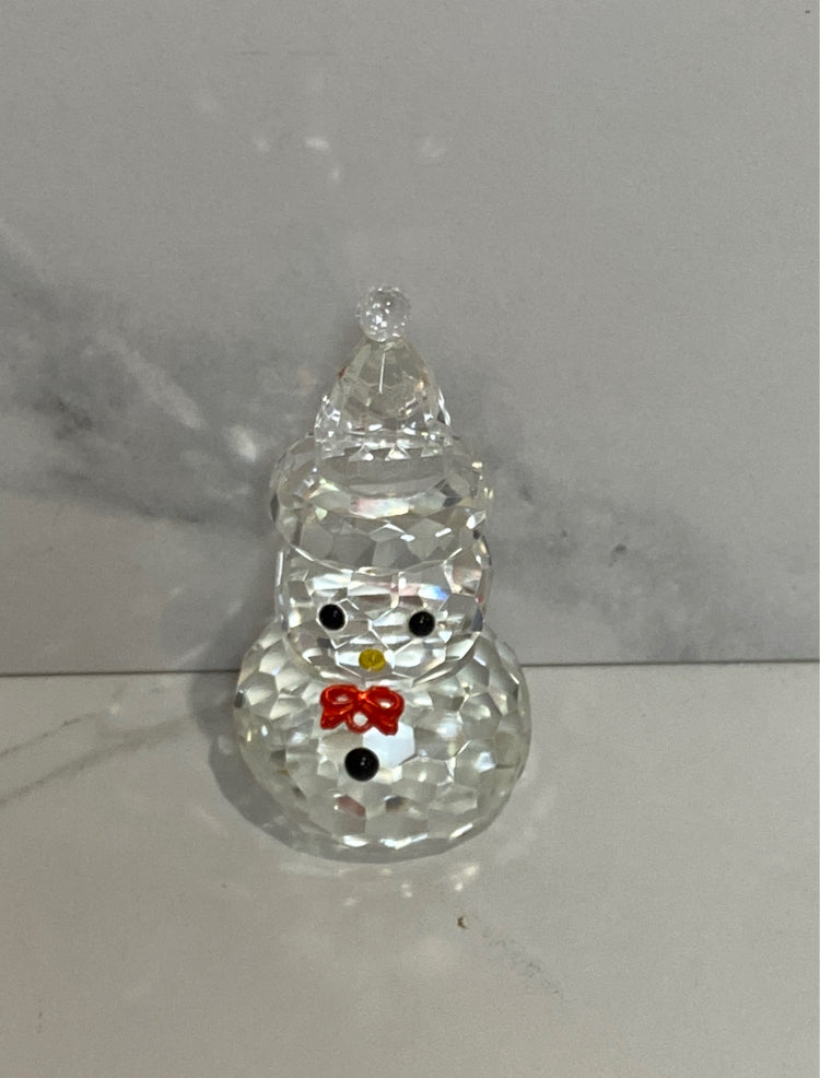 Glass Snowman