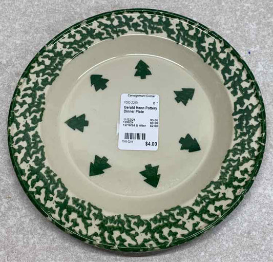 Gerald Henn Pottery Dinner Plate