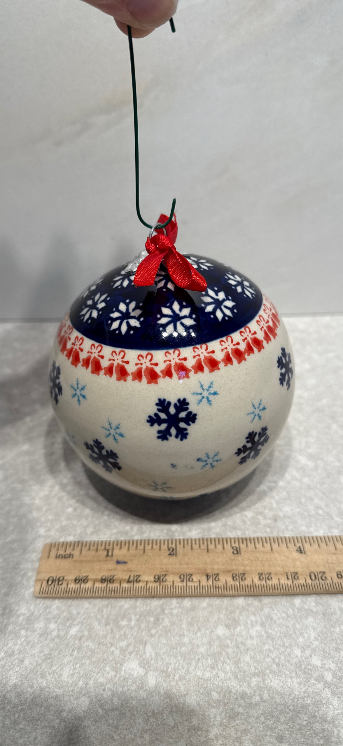 Polish Pottery Ornament