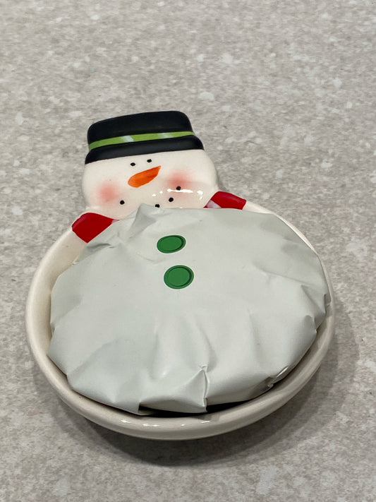 Snowman Soap Dish