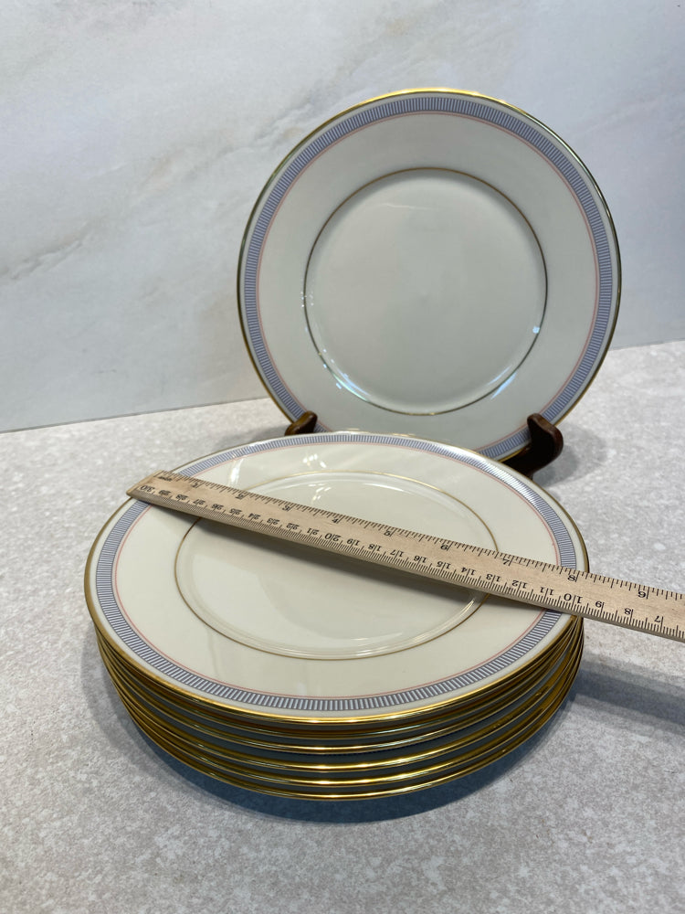 Set of 7 Lenox Biltmore Salad Plates