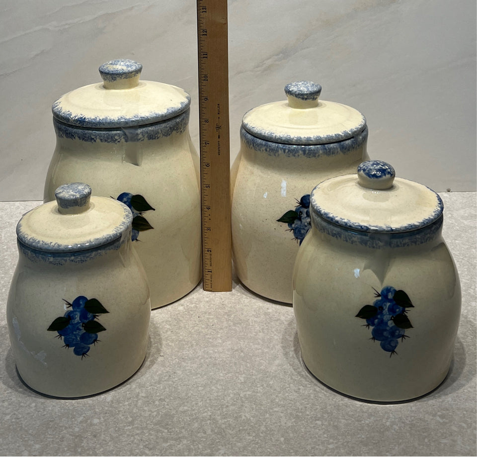 Set of 4 Canisters
