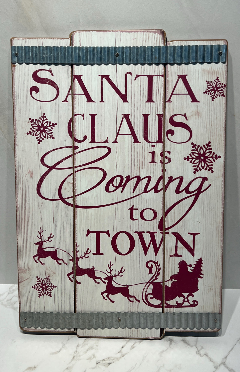 Santa Sign