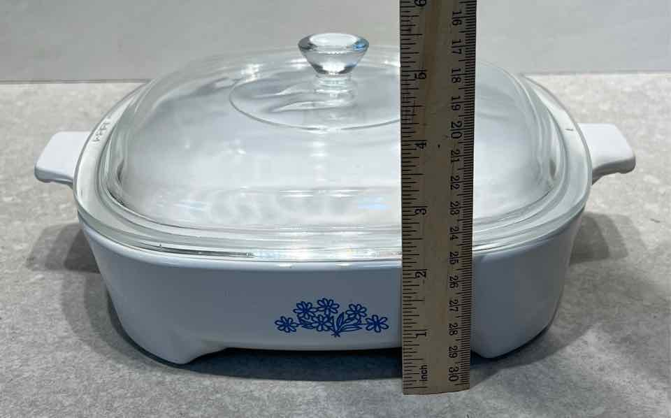 Covered Corningware Bowl