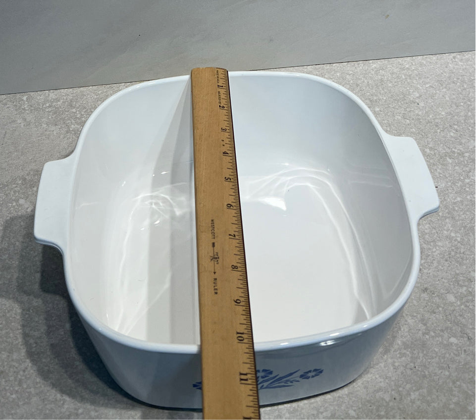 Covered Corning Ware Bowl