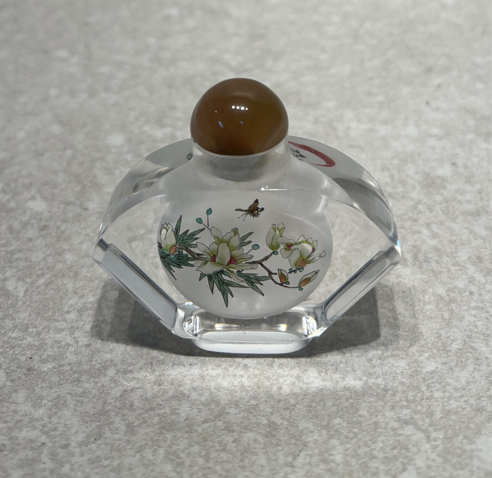 Chinese Reverse Painting Bottle