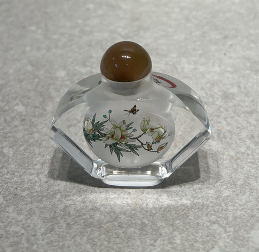 Chinese Reverse Painting Bottle