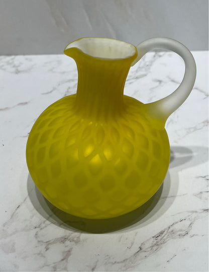 Yellow Diamond Pitcher
