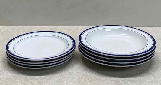 Set of 8 Crate and Barrel Dishes