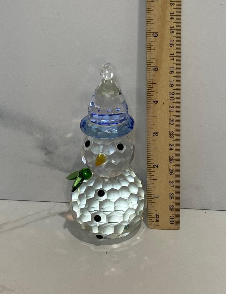 Glass Snowman
