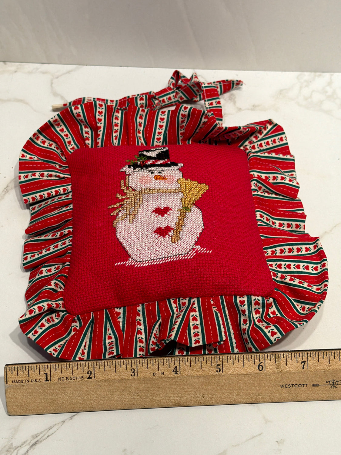 Snowman Pillow