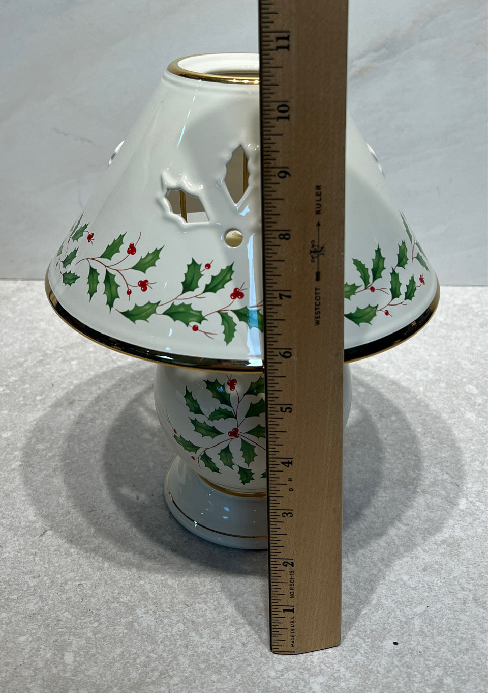 Lenox Holiday Candle Lamp