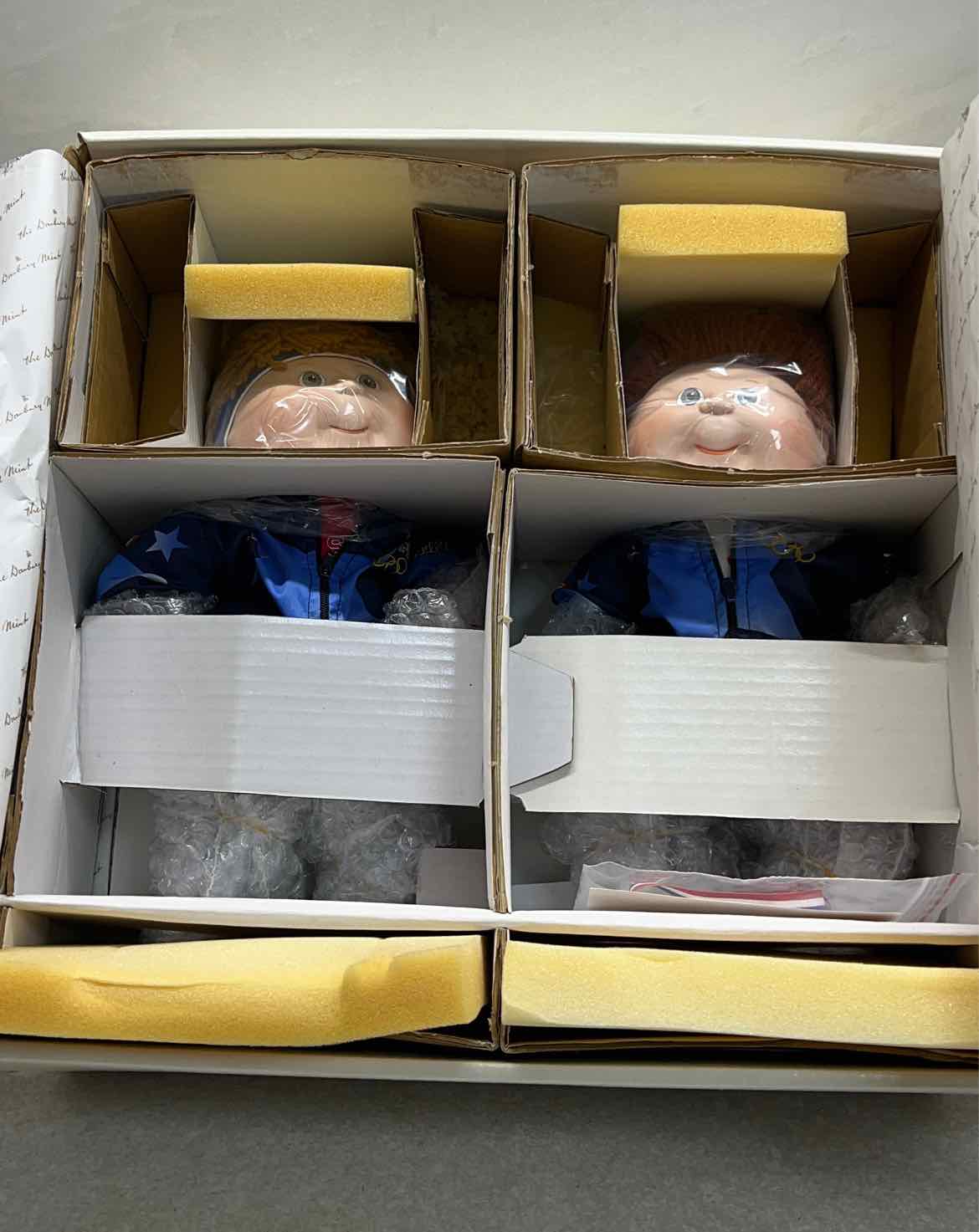 Pair of Danbury Mint Olympic Cabbage Patch