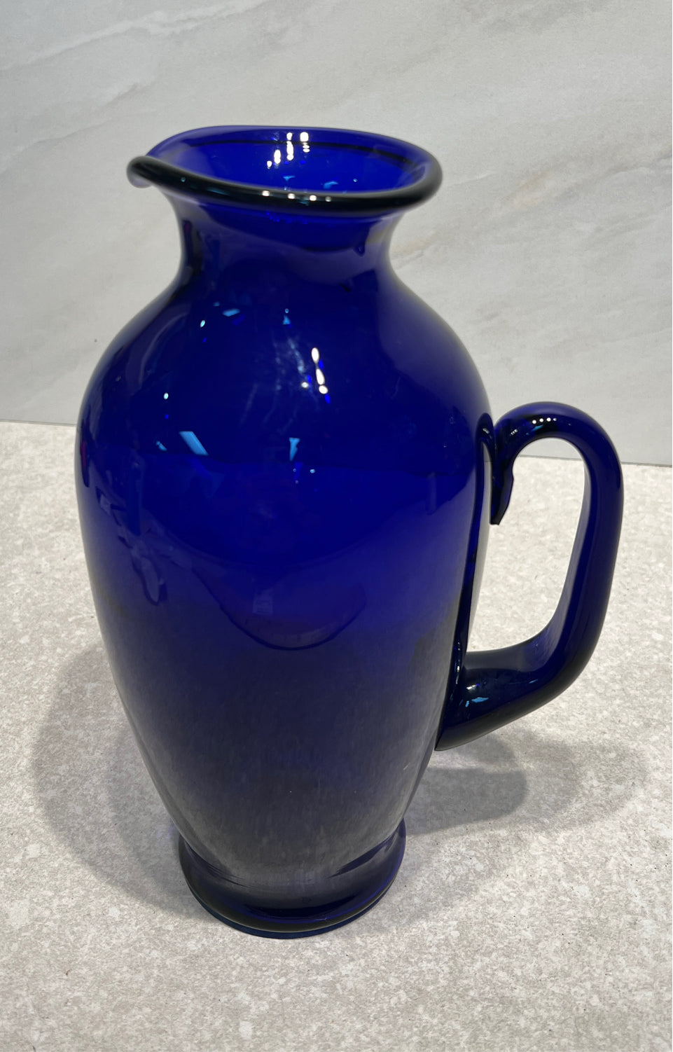 Cobalt Blue Pitcher