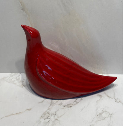 Red Bird Figurine
