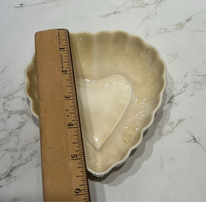 Belleek Heart Dish
