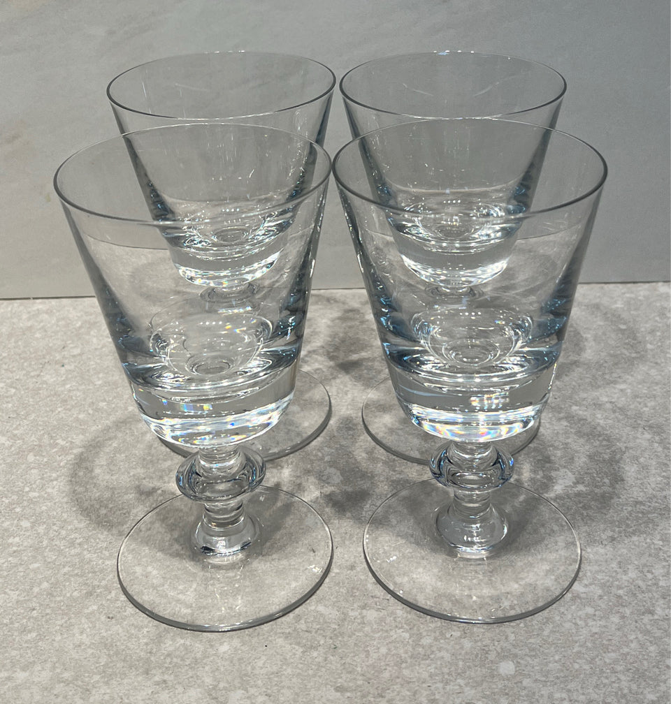 Val Saint Lambert - Set of 4 Glasses