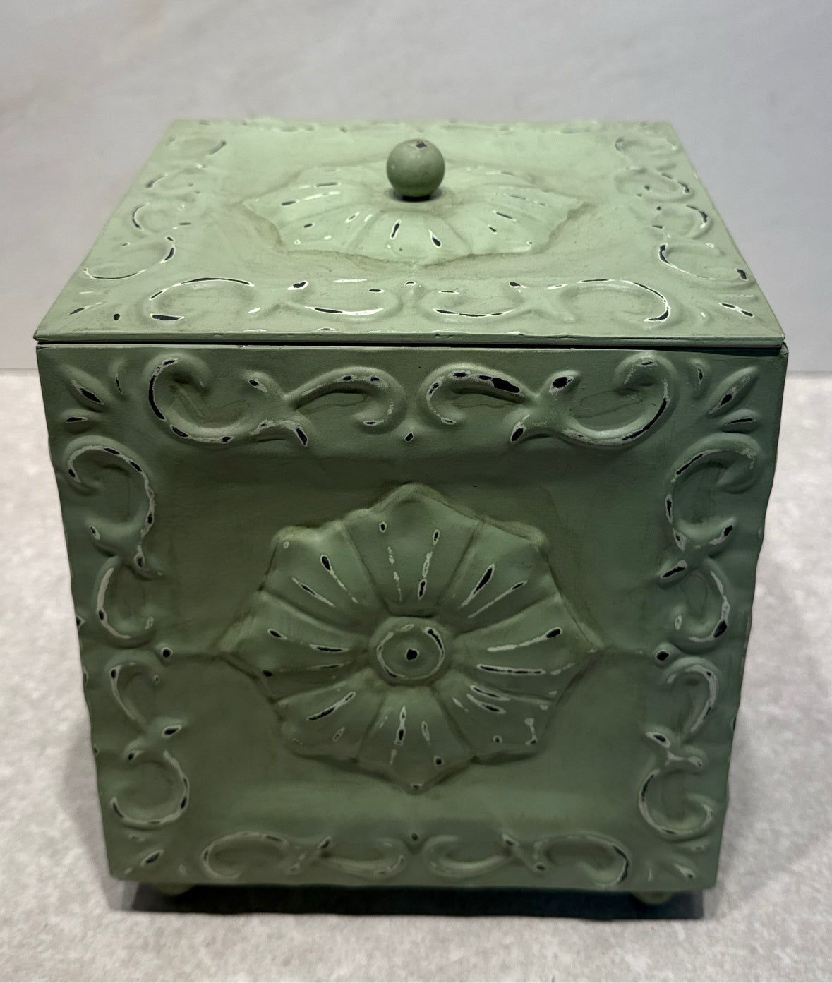 Covered Green Box
