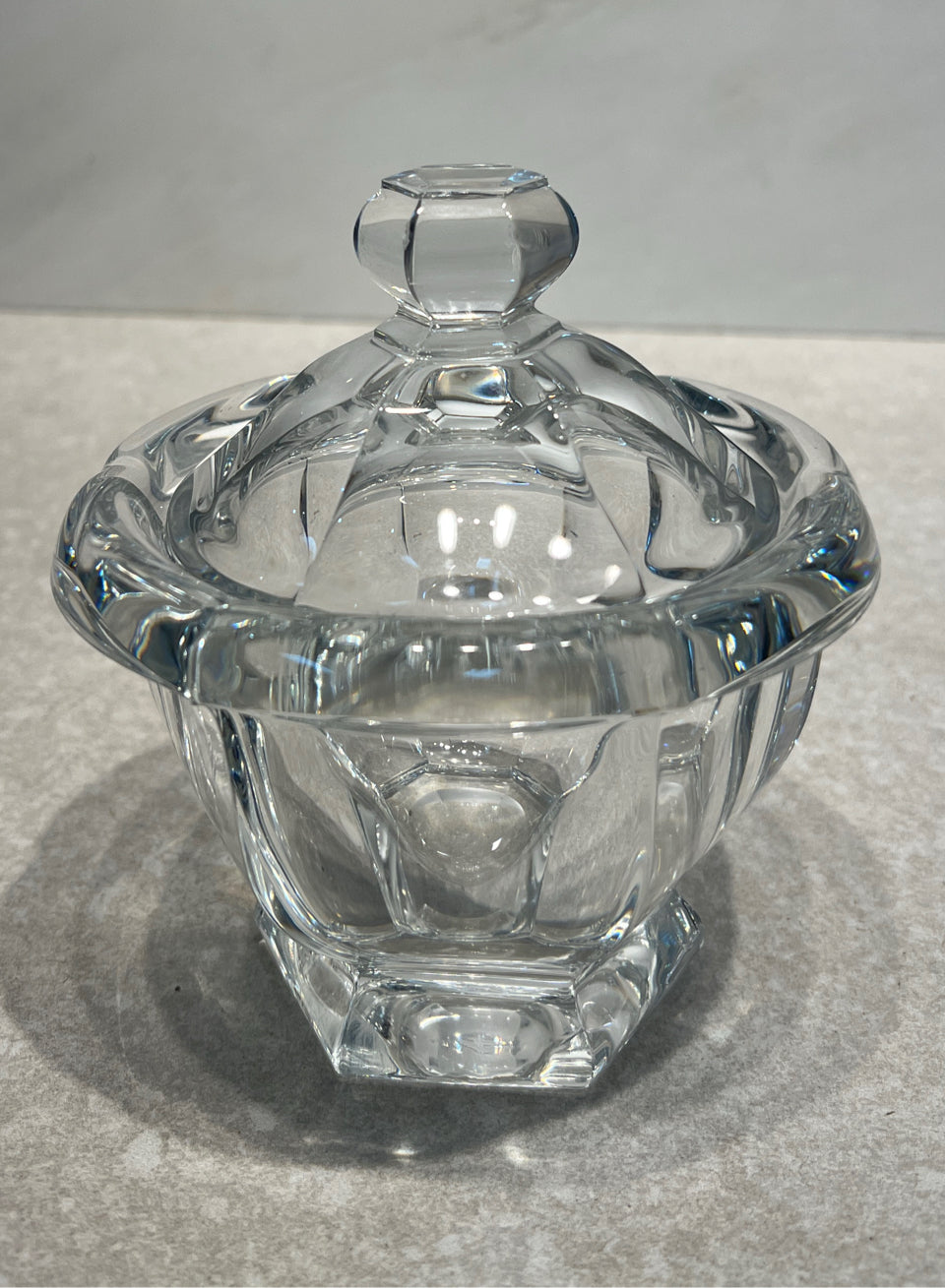 Baccarat Covered Jar