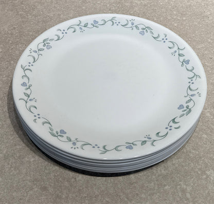 Set of 11 Corelle Dinner Plates