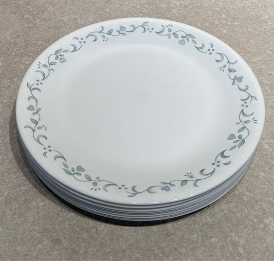 Set of 11 Corelle Dinner Plates