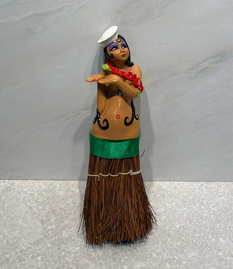 Hula Broom Lady