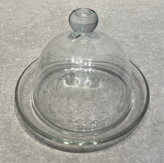 Princess House Covered Butter Dish