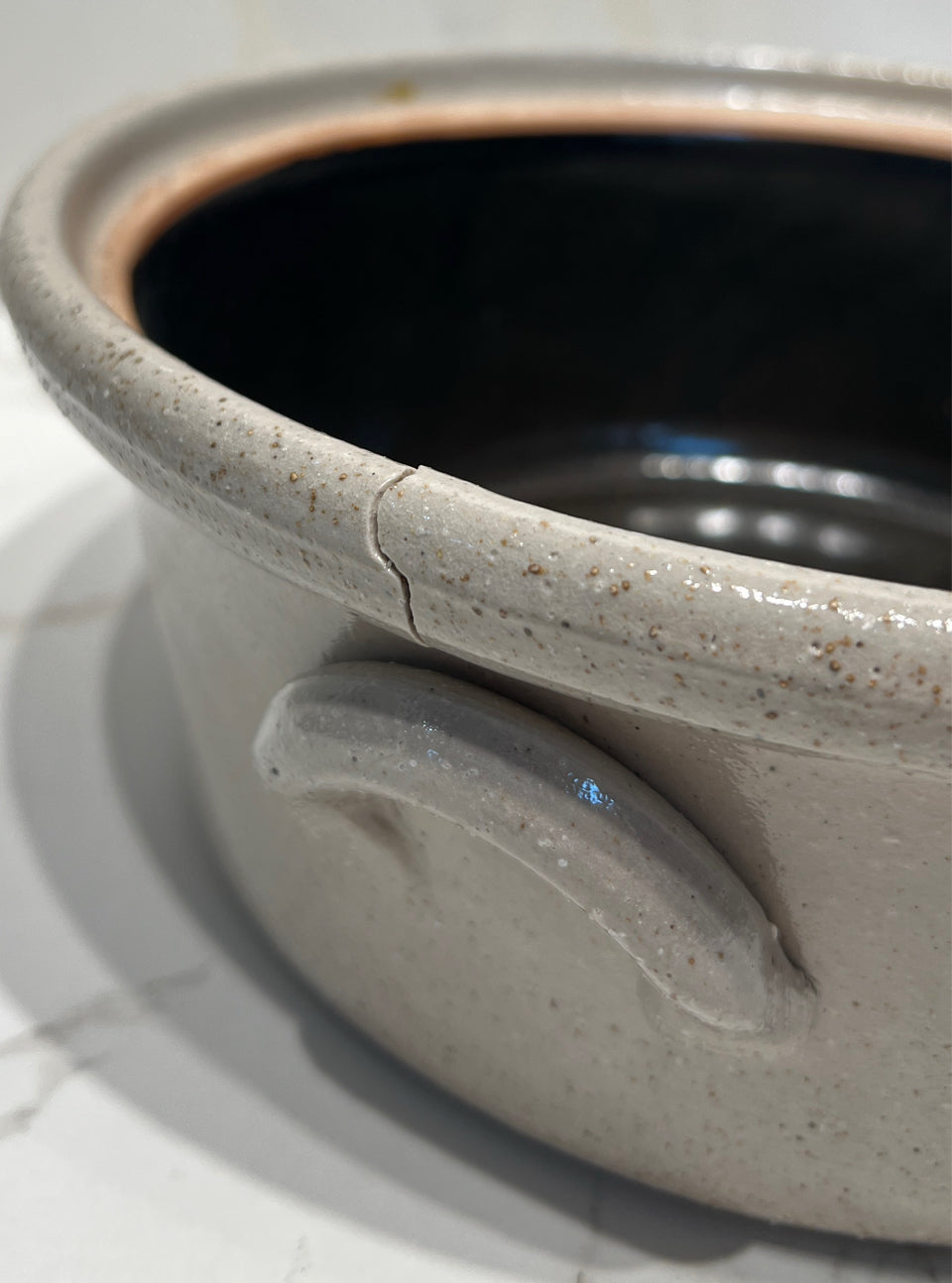 Salmon Falls Covered Bowl - as is