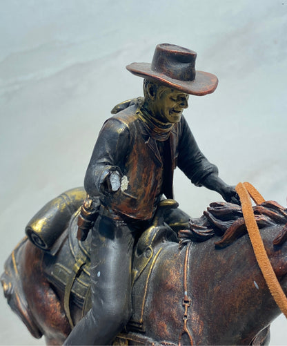 John Wayne Zippo Lighter Display - as is