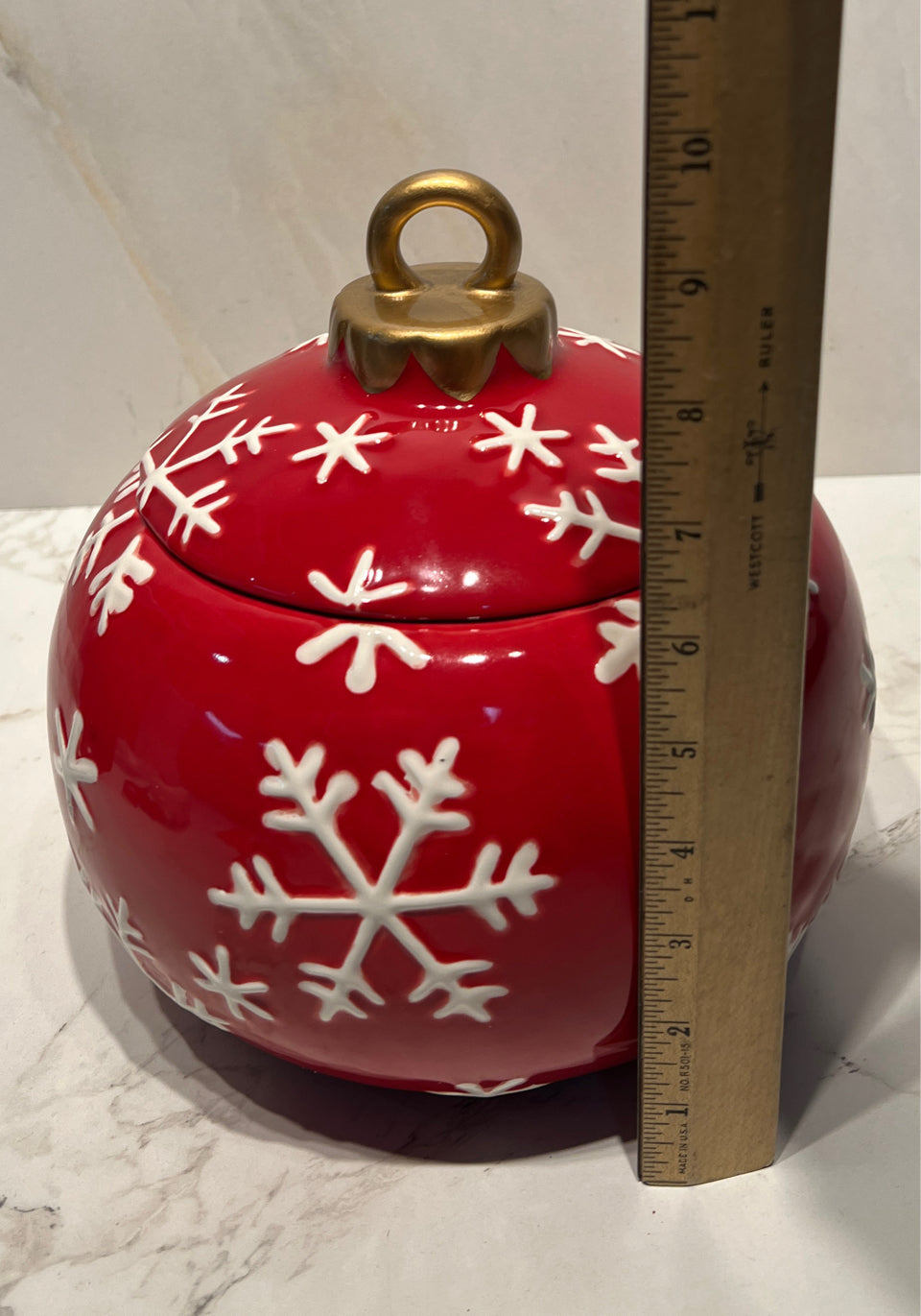 Covered Ornament Jar