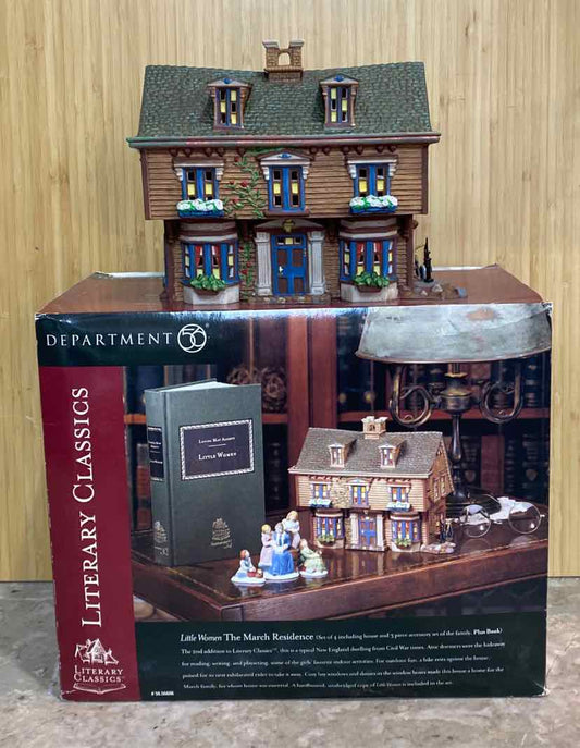 Dept. 56 Little Women The March Residence