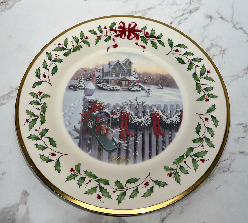 Lenox Holiday Plate - 10.5"