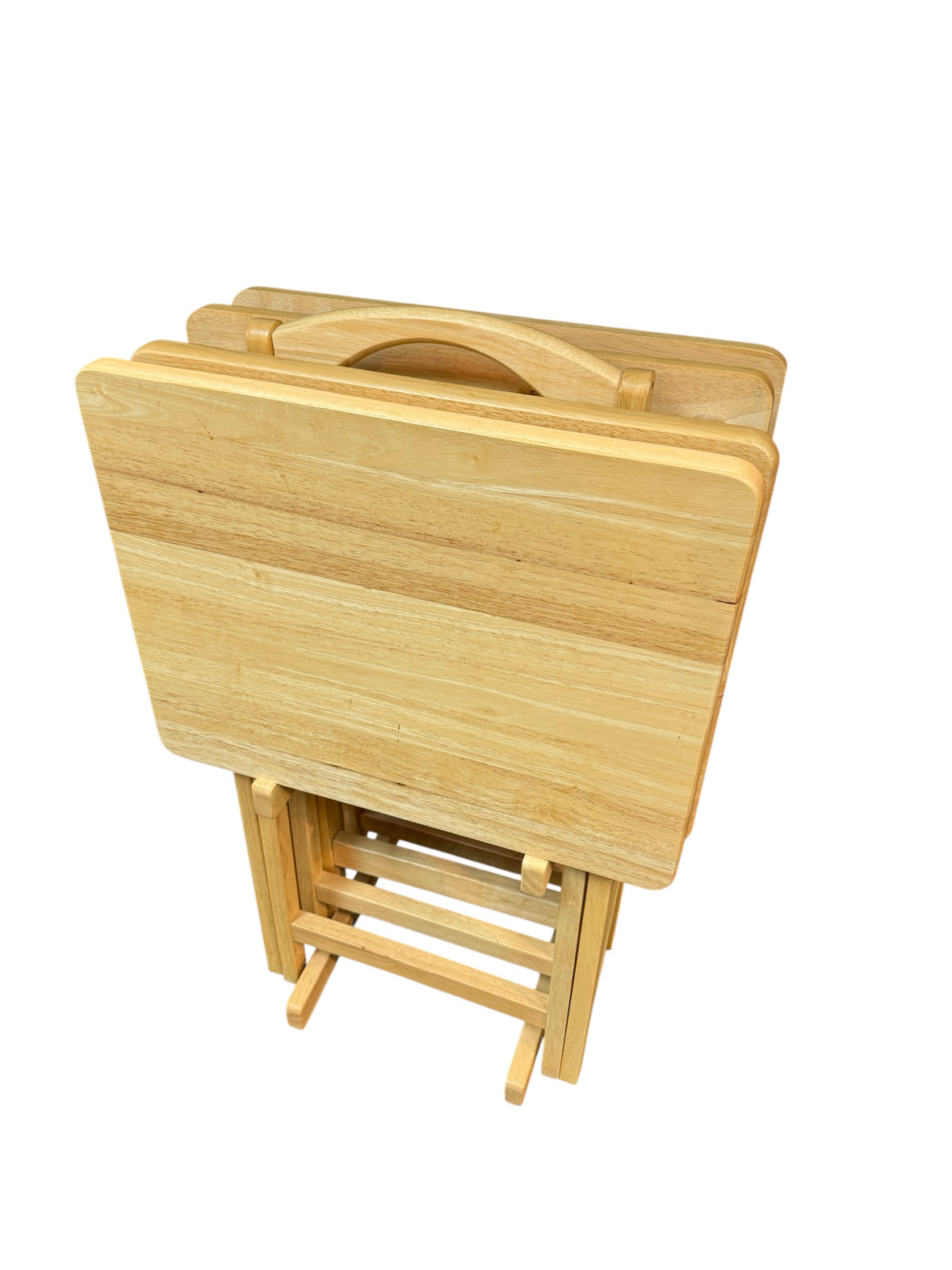 Tv Tray Set with Stand