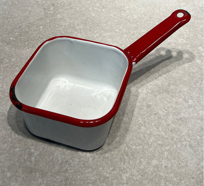 Enamelware Deorative Pot