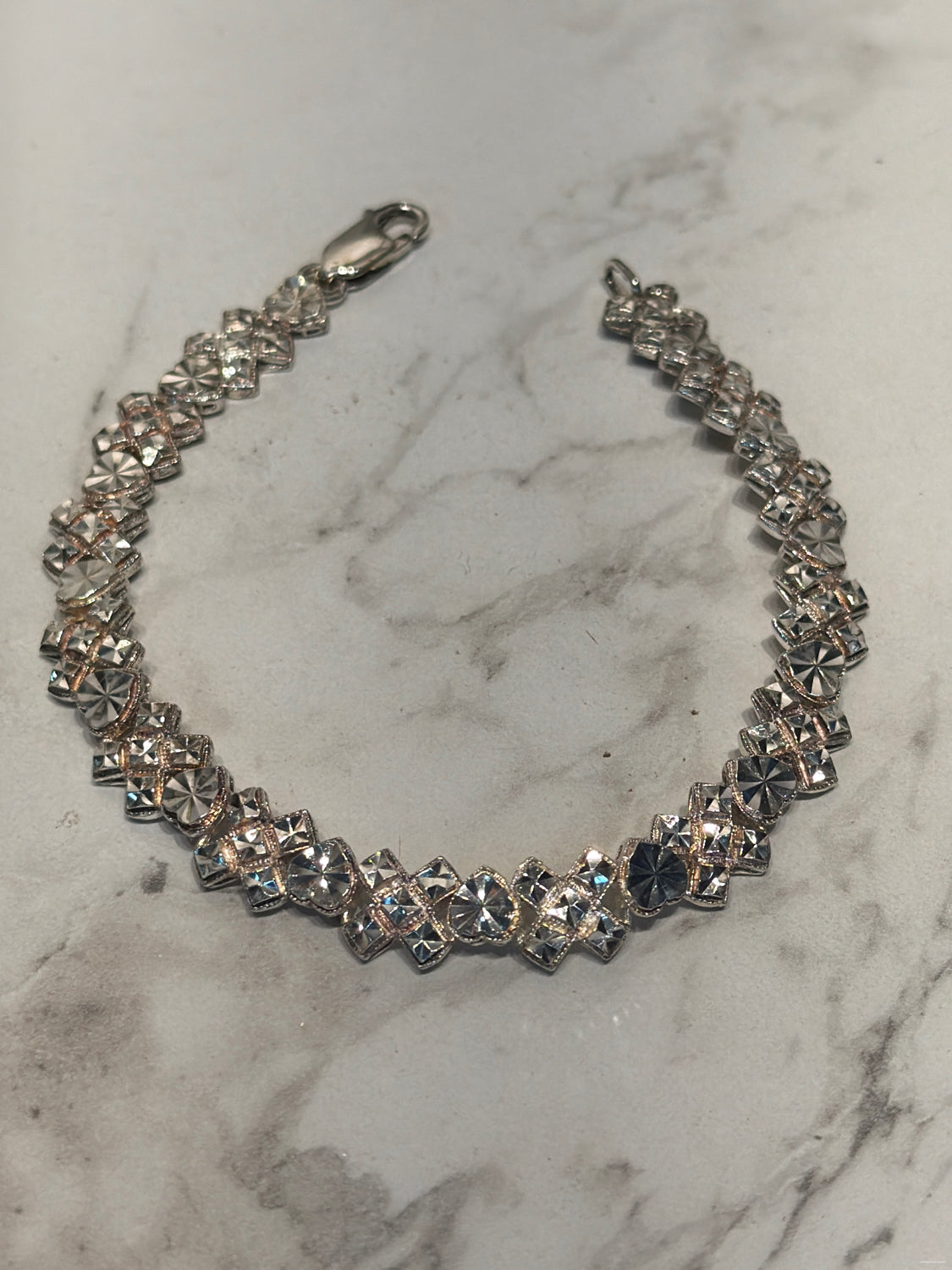 Neverly Hills Sterling XOXO Bracelet