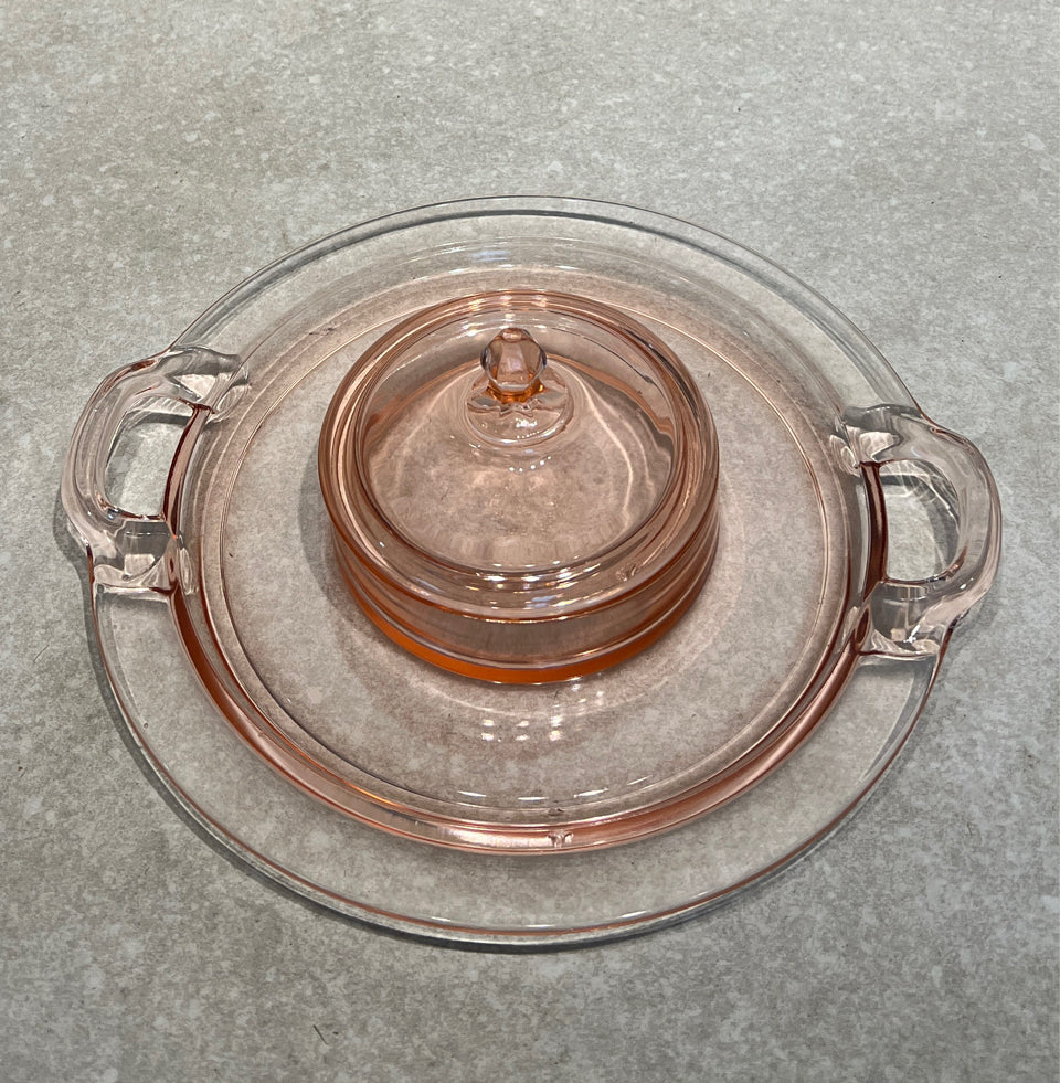 Pink dish