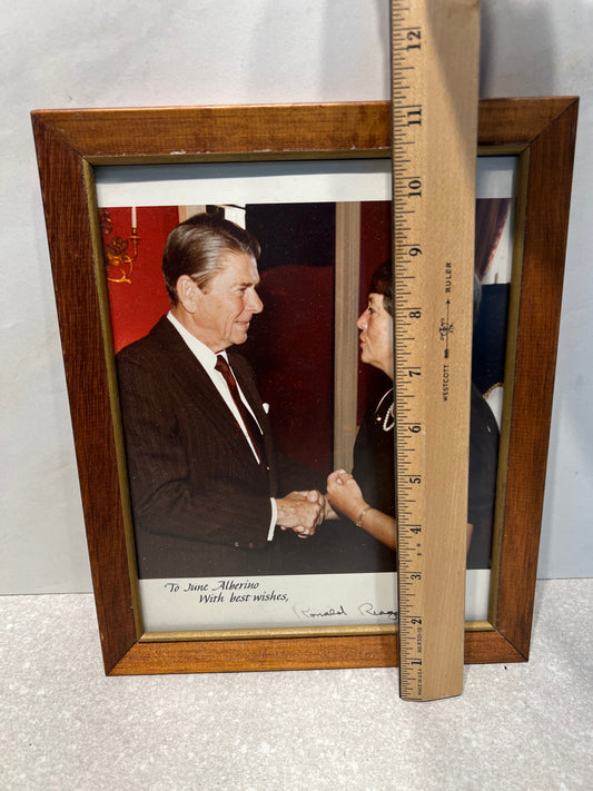 Signed Ronald Reagan Picture
