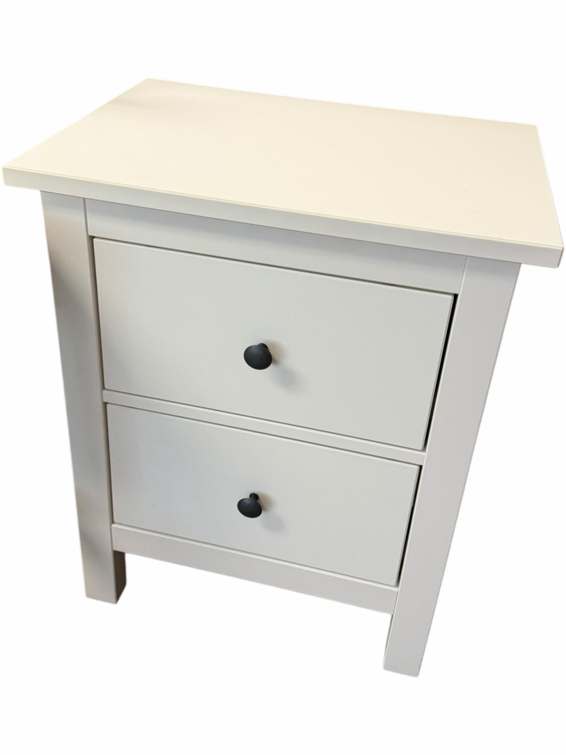 White 2 Drawer