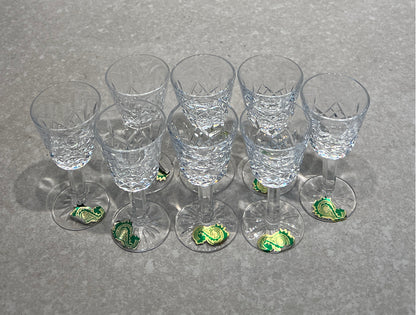 Set of 8 Waterford Cordials