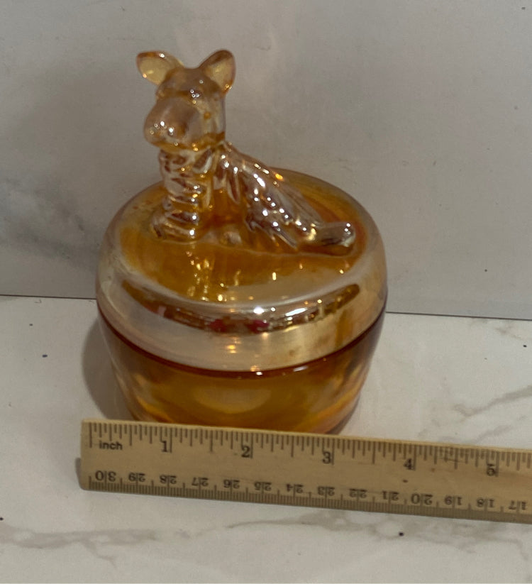 Covered Dog Jar