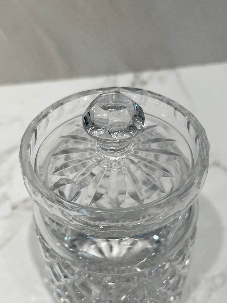 Waterford Covered Jar
