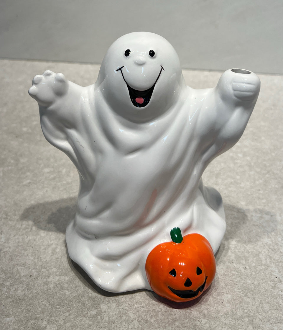 Ghost Candle Holder Bank
