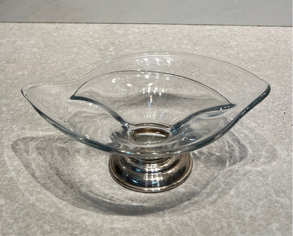 Sterling Base Divided Bowl