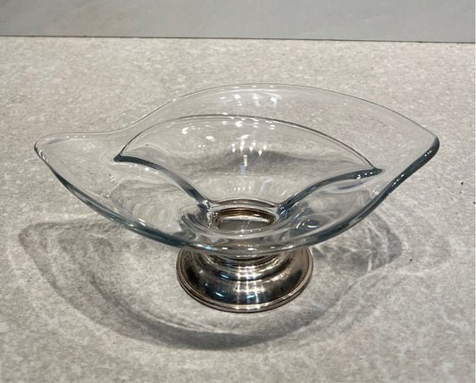 Sterling Base Divided Bowl