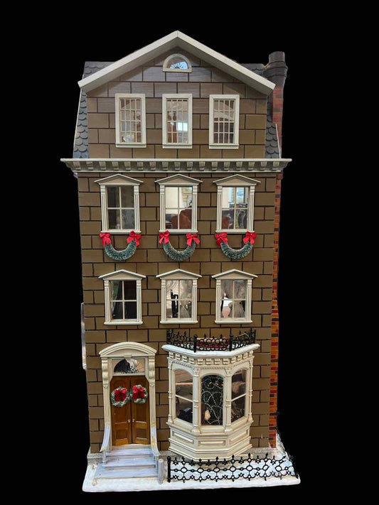 Norman Rockwell Doll House with Furniture