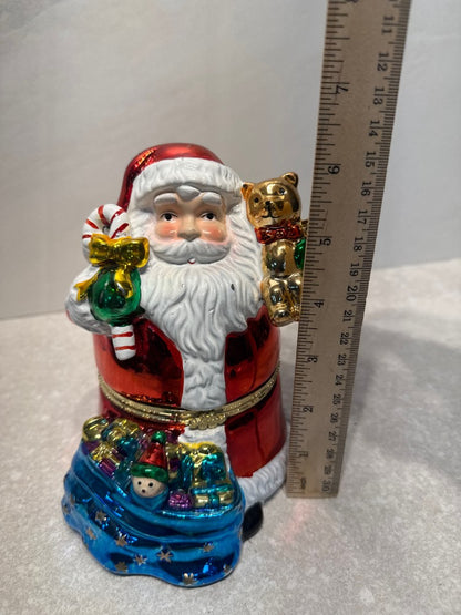 Santa Trinket Box